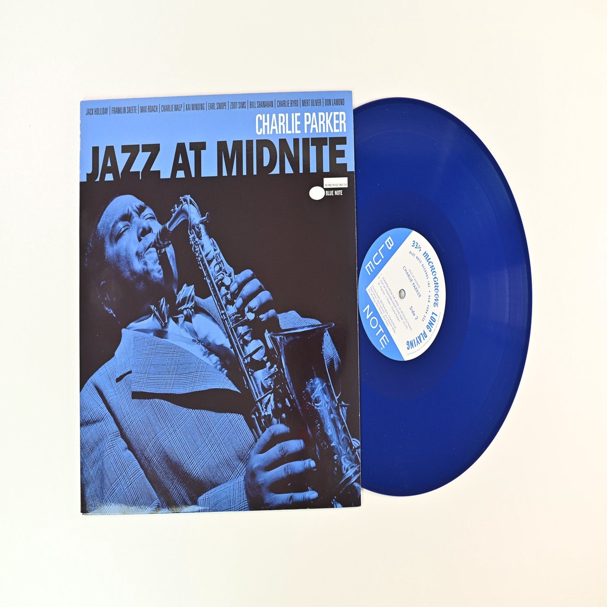 Charlie Parker – Jazz At Midnite on Blue Note – Blue Vinyl