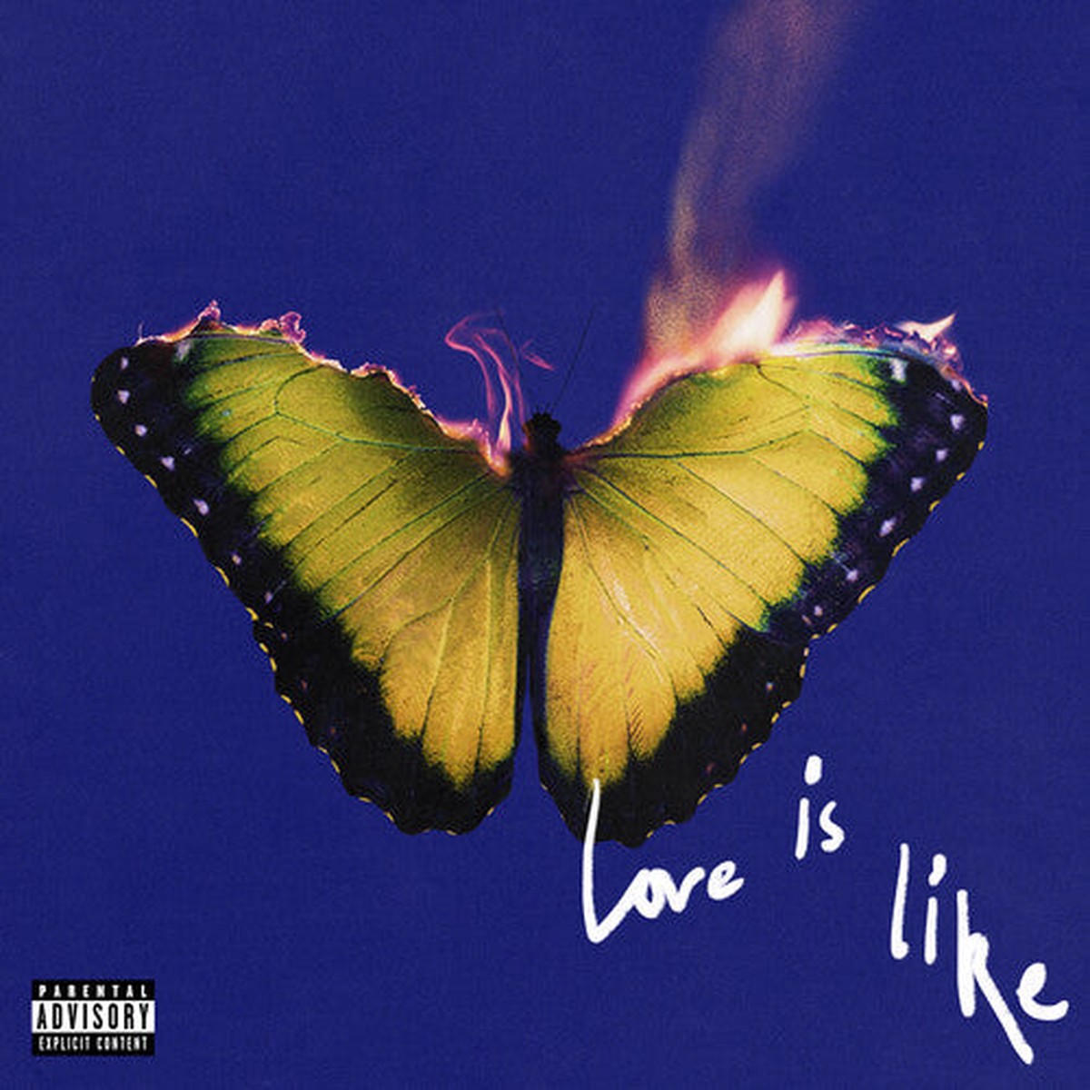 DAMAGED Maroon 5 – Love Is Like Indie-Exclusive Blue Vinyl