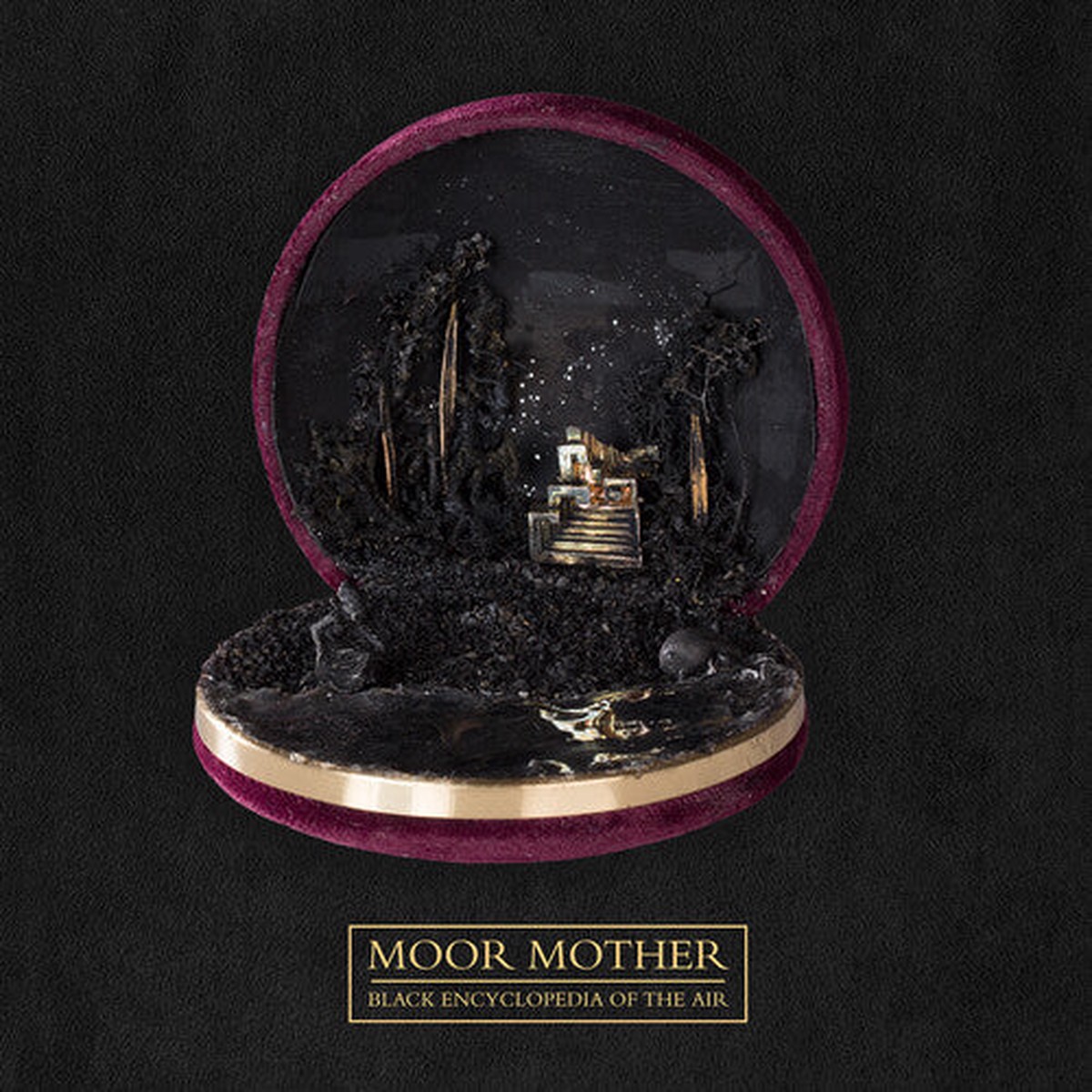 DAMAGED Moor Mother - Black Encyclopedia of the Air Black Vinyl