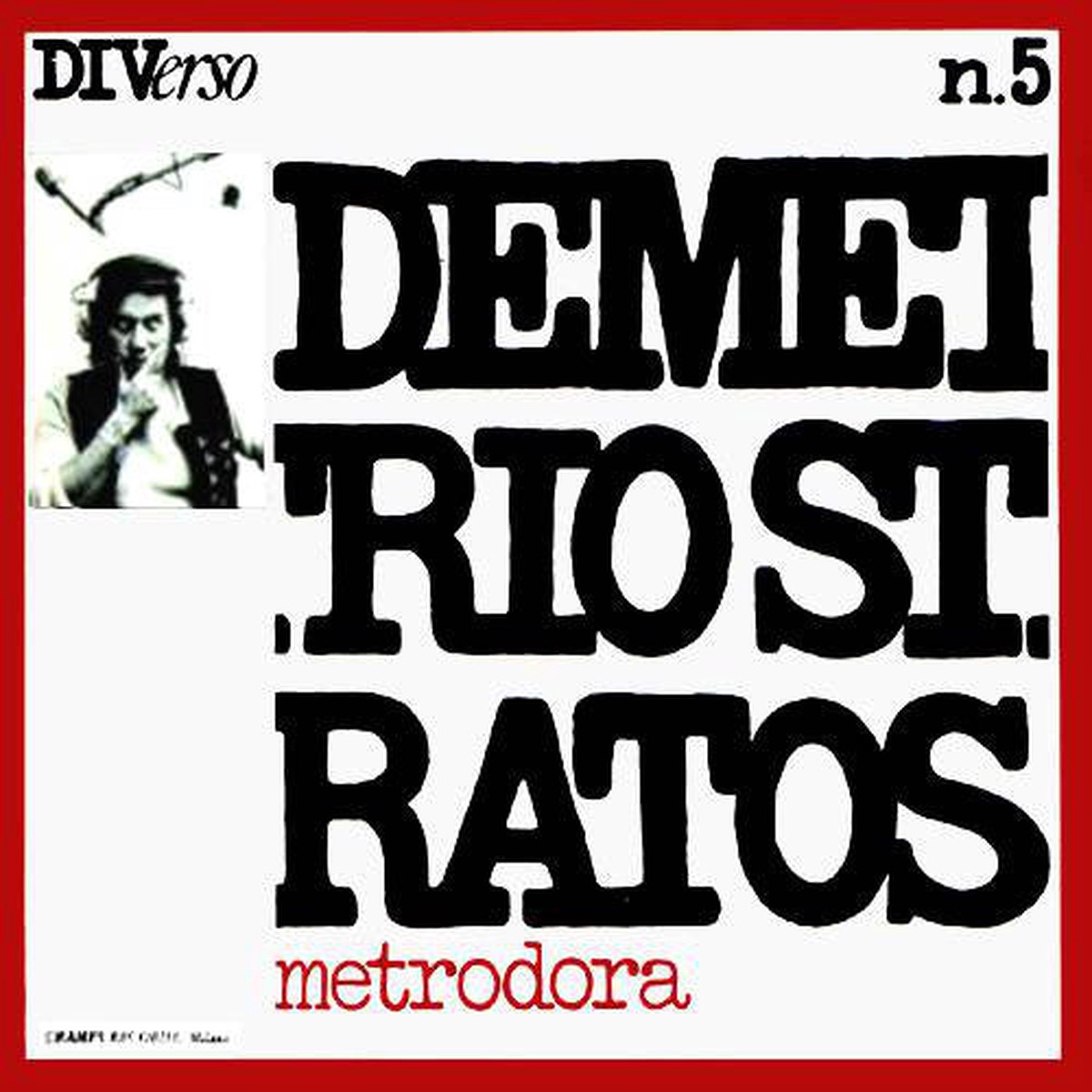 Demetrio Stratos - Metrodora (LP Album) - USED