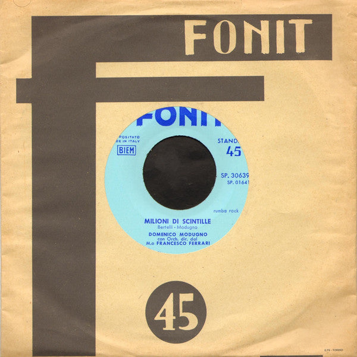 Domenico Modugno - Milioni Di Scintille (7) - USED