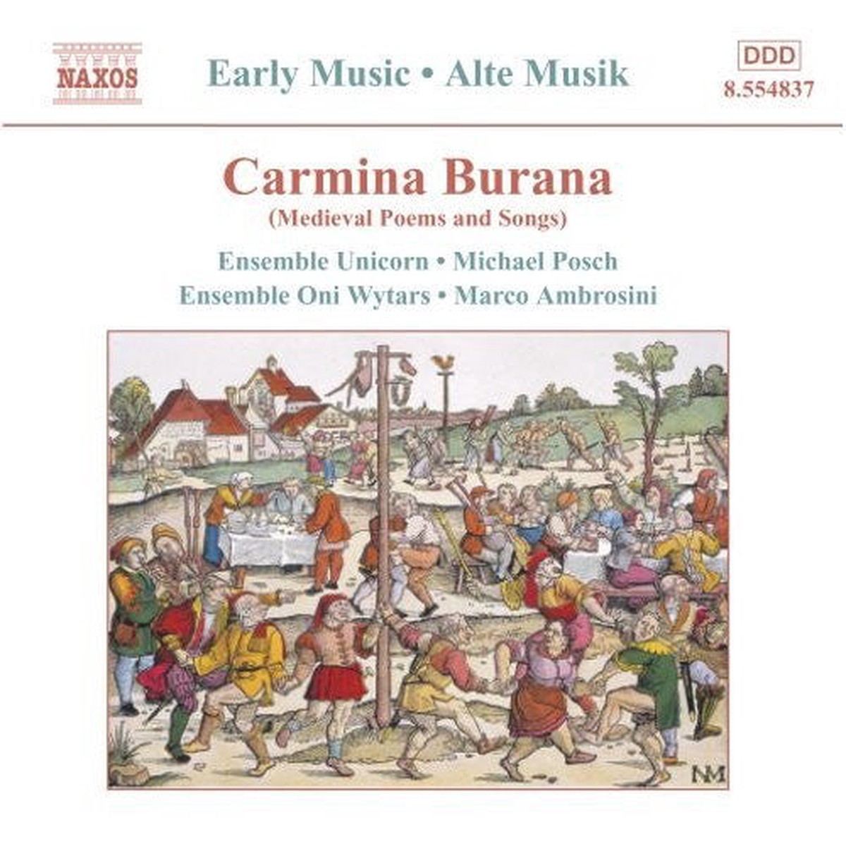 Ensemble Unicorn Michael Posch Ensemble Oni Wytars Marco Ambrosini – Carmina Burana (CD Album) – USED