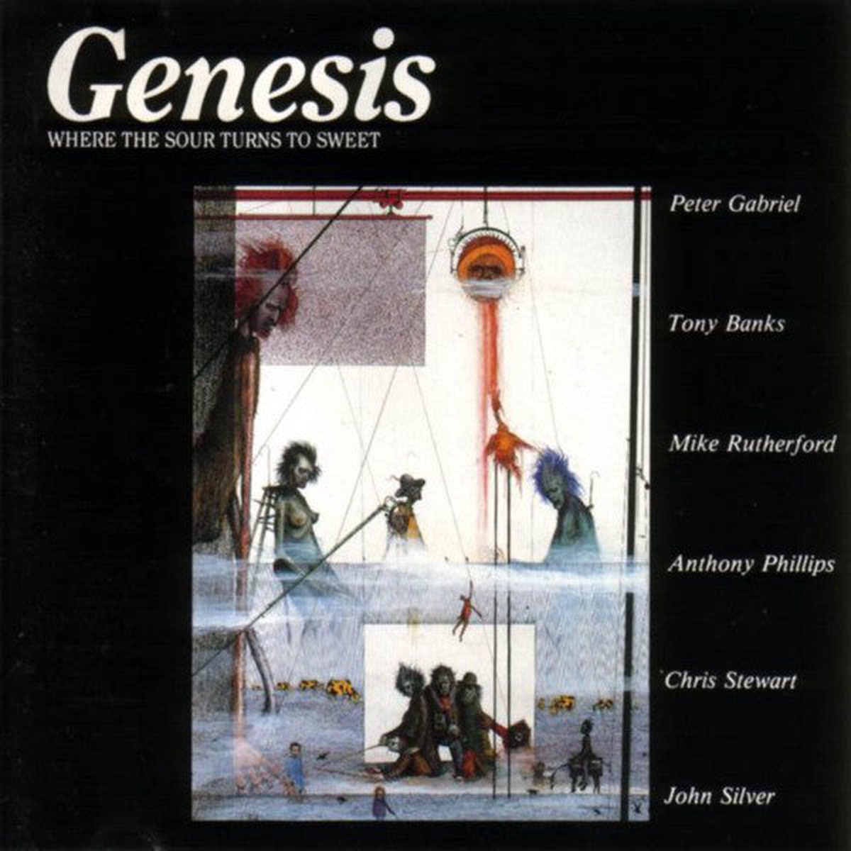 Genesis - Where The Sour Turns To Sweet (CD Album RE RP) - USED