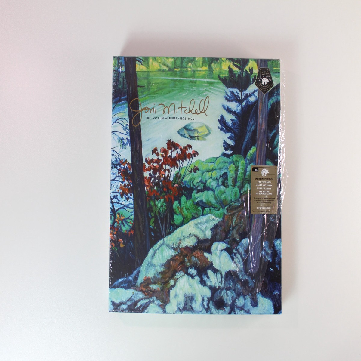 Joni Mitchell – The Asylum Albums (1972-1975) on Rhino Records – 4-lp Box Set