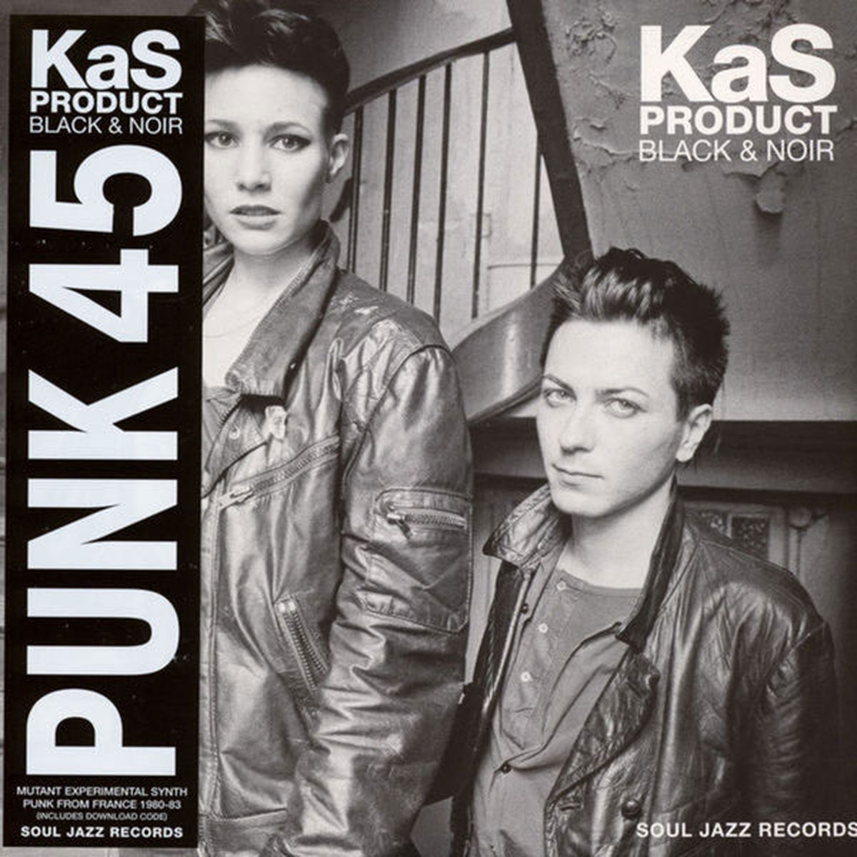 Kas Product - Black Noir (Mutant Experimental Synth Punk From France 1980-83) (LP Comp Ltd RE) - NEW