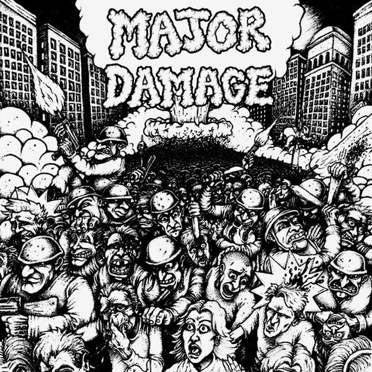Major Damage (2) - Sheer Mayhem EP (7 EP Blu) - NEW