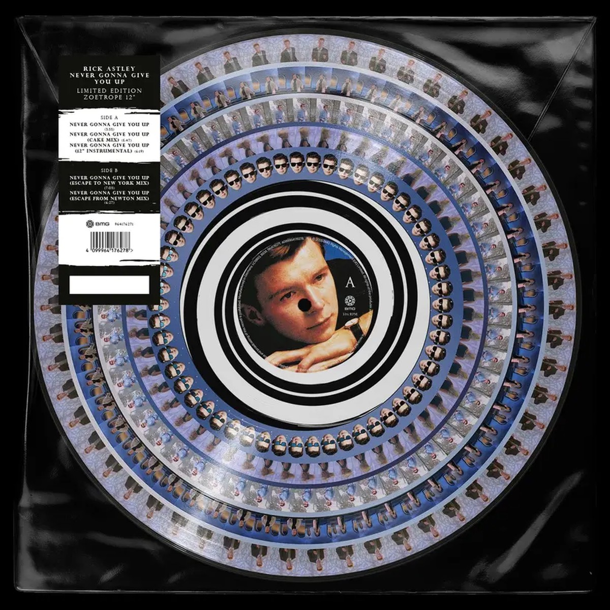 Rick Astley – Never Gonna Give You Up 12 Zoetrope Picture Disc