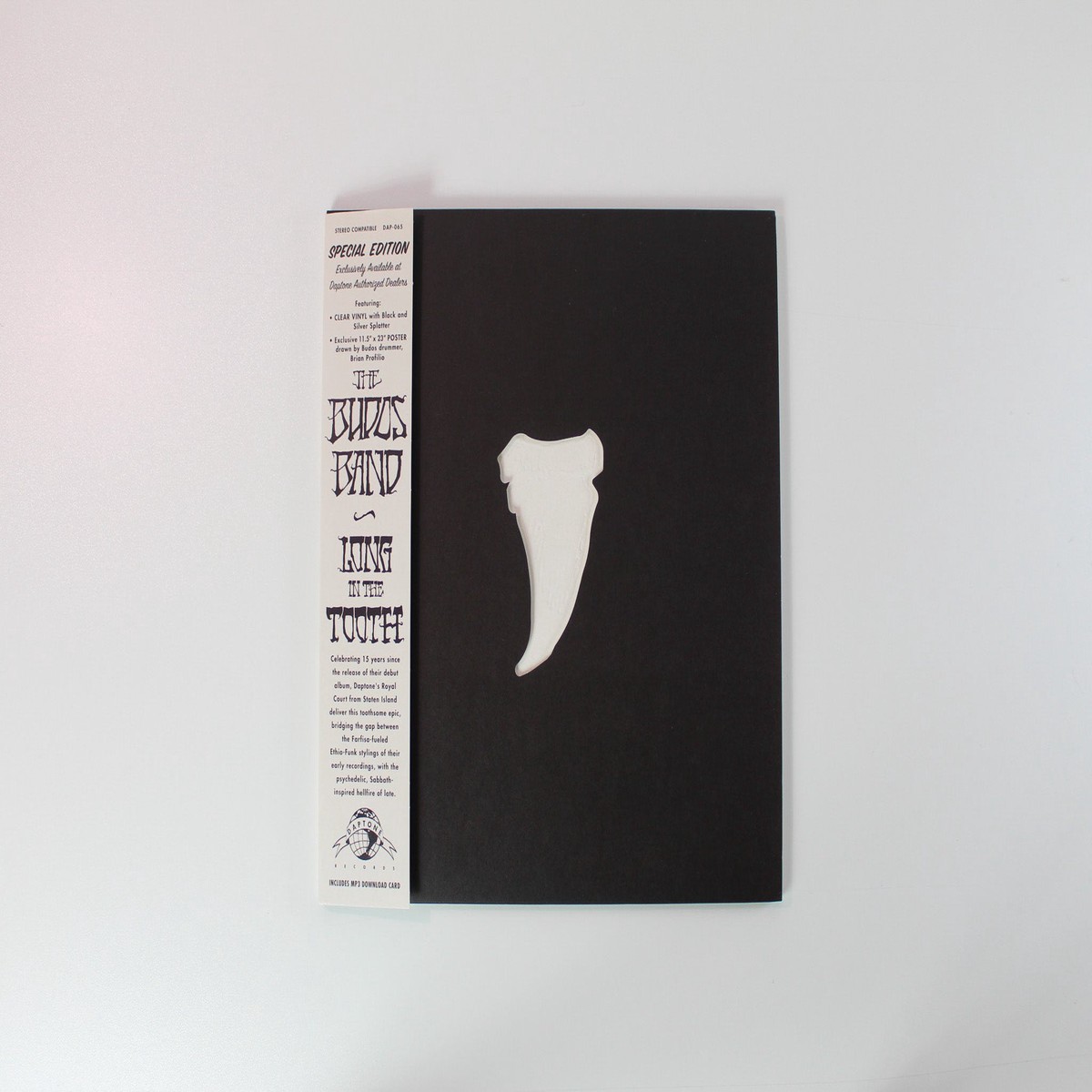 The Budos Band – Long In The Tooth on Daptone Ltd Clear w Black Silver Splatter