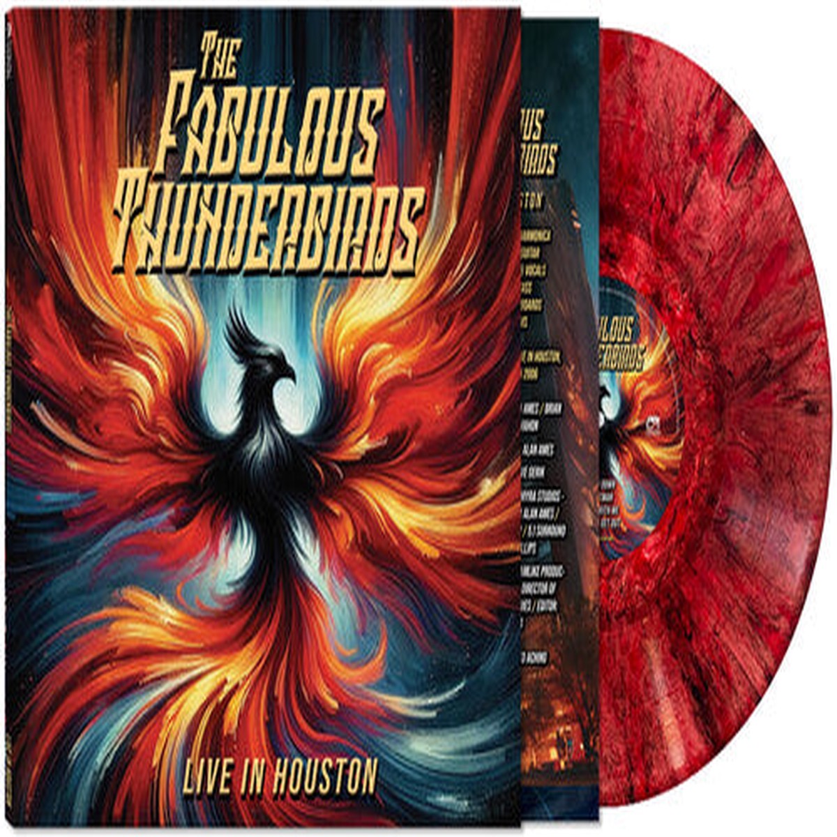 The Fabulous Thunderbirds – Live In Houston Red Colored Vinyl