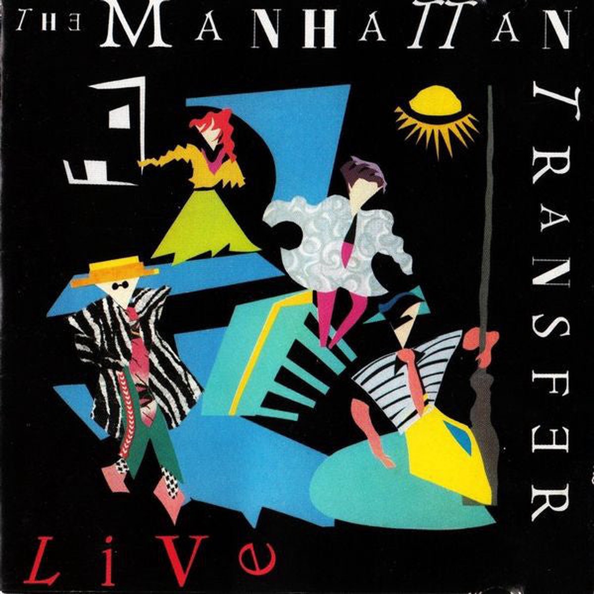 The Manhattan Transfer - Live (LP Album) - USED
