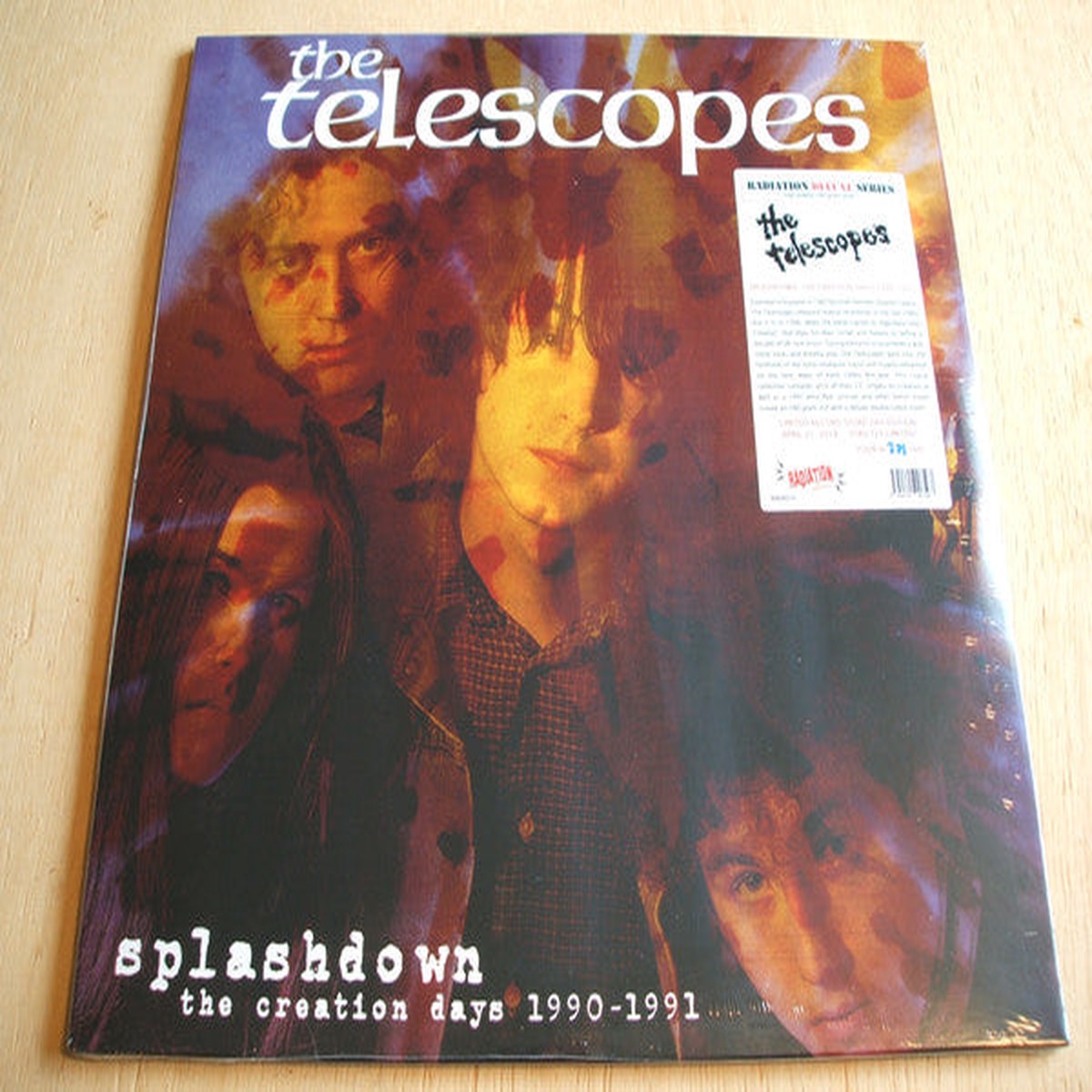 The Telescopes - Splashdown The Creation Days 1990-1991 (2xLP Comp Ltd Num) - NEW