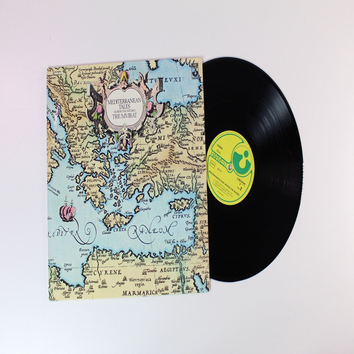 Triumvirat – Mediterranean Tales (Across The Waters) on Harvest – German pressing