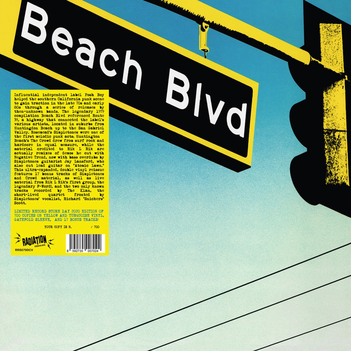 VA BEACH BLVD (2LP RE BONUS COLOR VINYL) - NEW