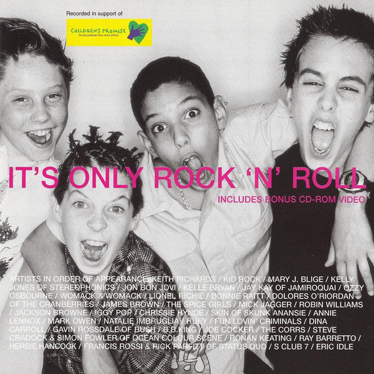 Various Artists For Childrens Promise - Its Only Rock N Roll (CD Single Enh) - NEW