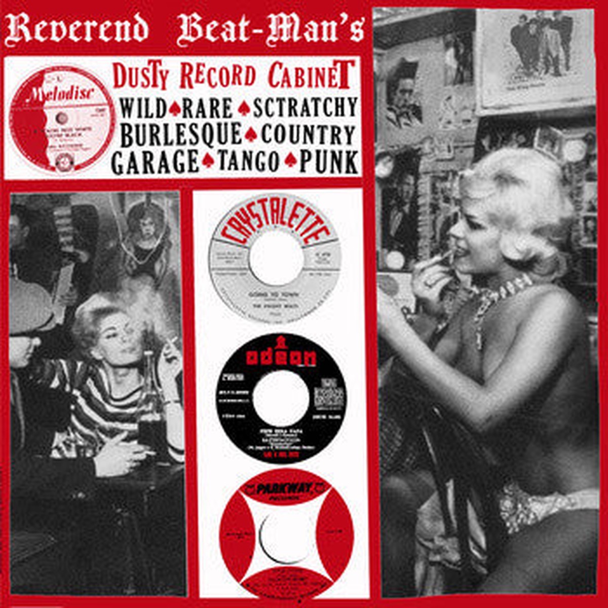 Various - Reverend Beat-Mans Dusty Record Cabinet (LP Comp) - USED