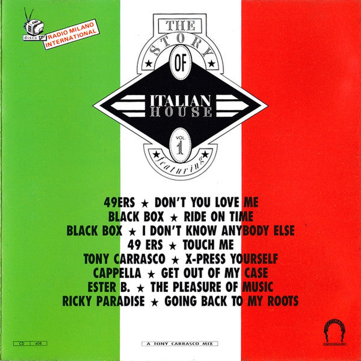 Various – The Story Of Italian House Vol 1 (CD Comp Mixed) – USED