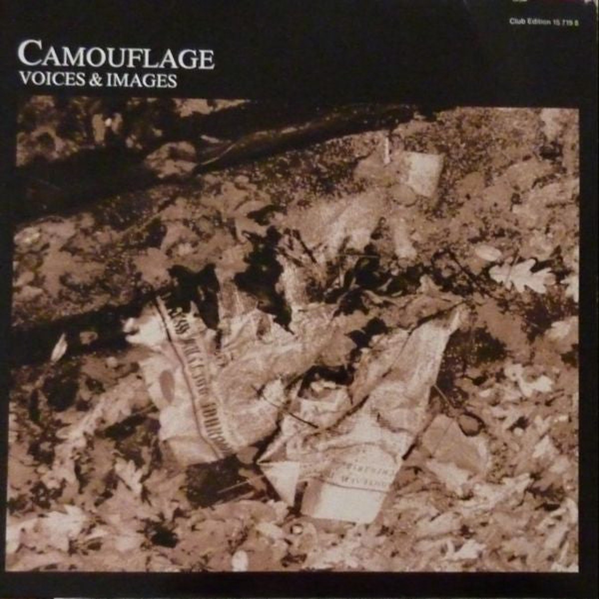 Camouflage - Voices Images (LP Album Club) - USED