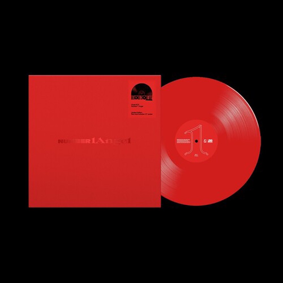 DAMAGED Charli XCX - Number 1 Angel Apple Red Vinyl