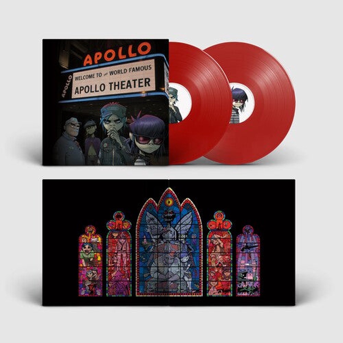 Gorillaz - Demon Days Live from the Apollo Theater 2-lp Red Vinyl