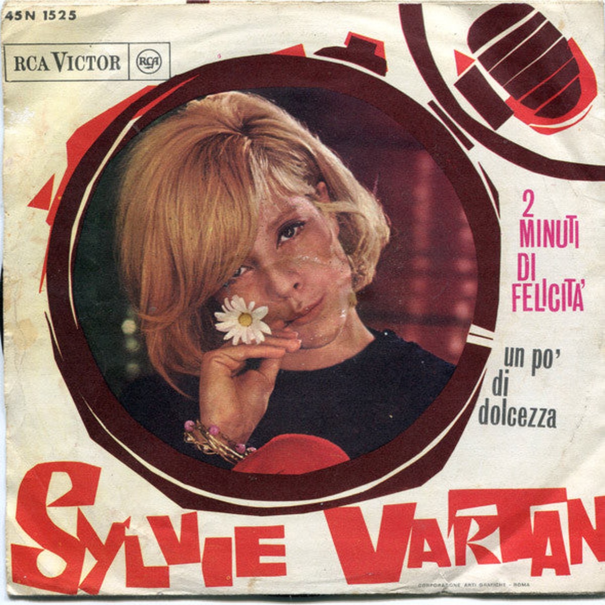 Sylvie Vartan - 2 Minuti Di Felicit (7 Single) - USED
