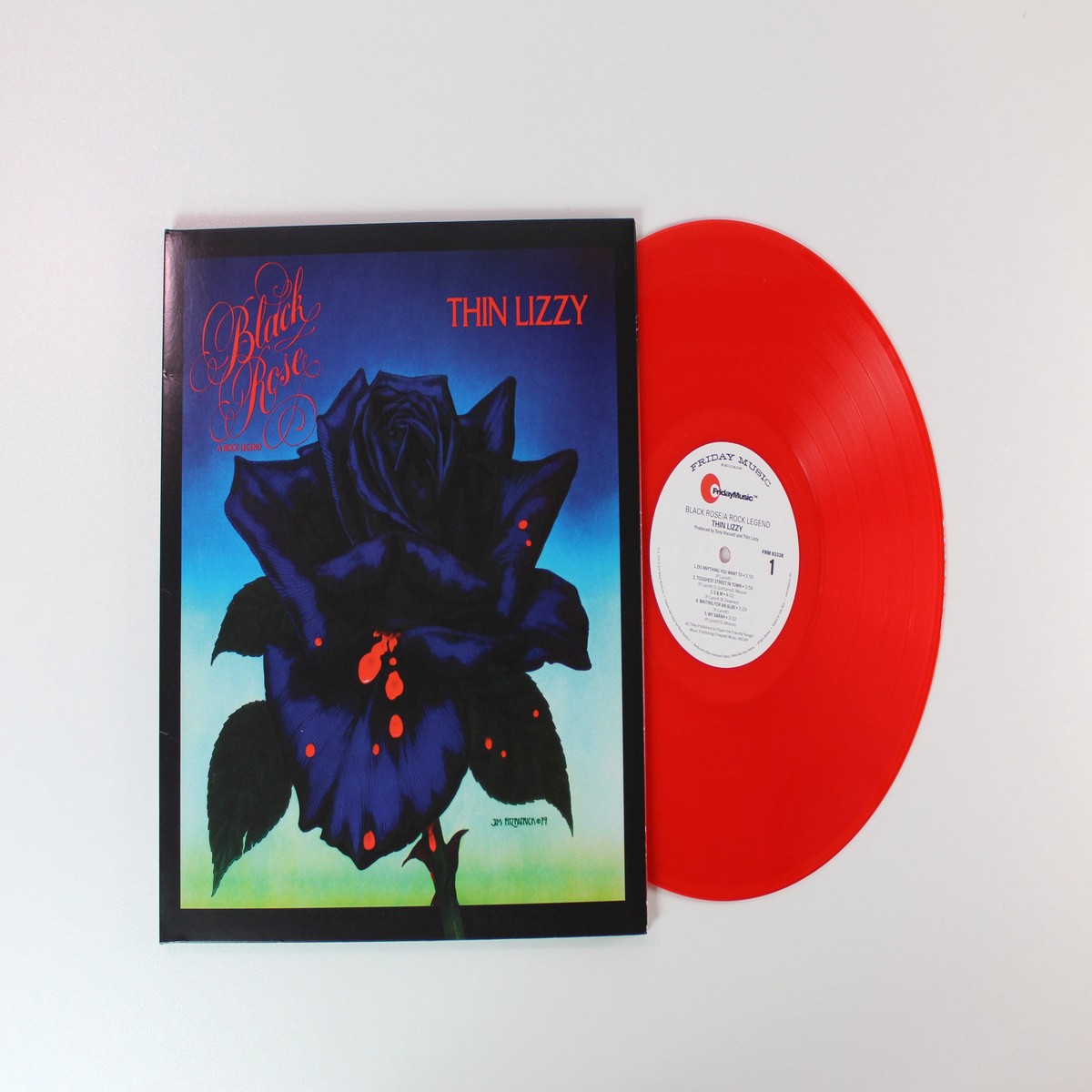 Thin Lizzy – Black Rose (A Rock Legend) on Friday Music – Red Vinyl