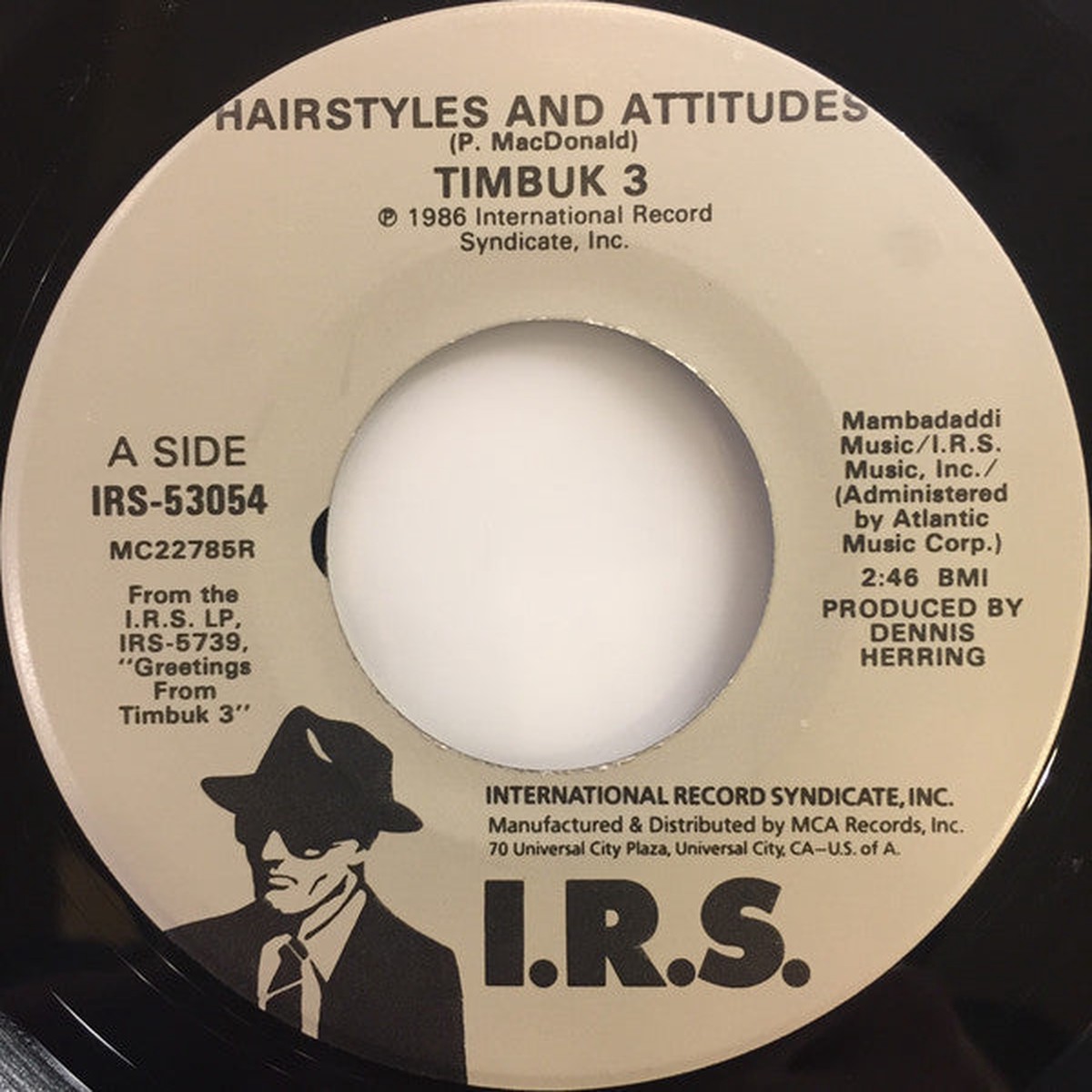 Timbuk 3 - Hairstyles And Attitudes (7 Single) - USED