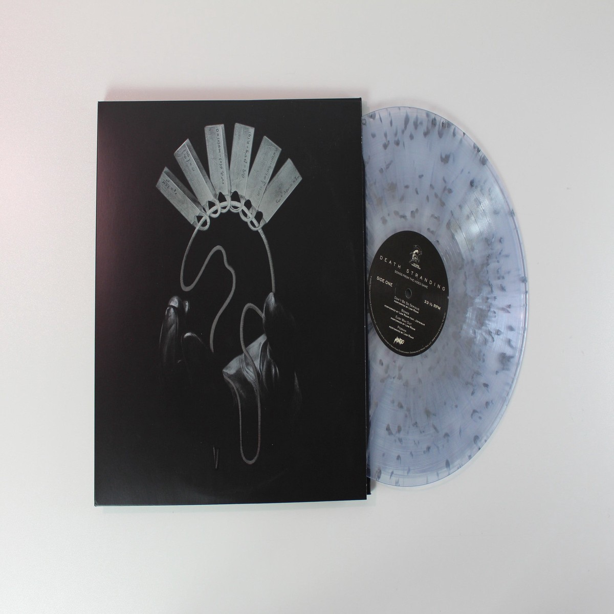 Various – Death Stranding – Songs From The Video Game on Mondo Clear With Silver Brown Pink Splatter Reissue