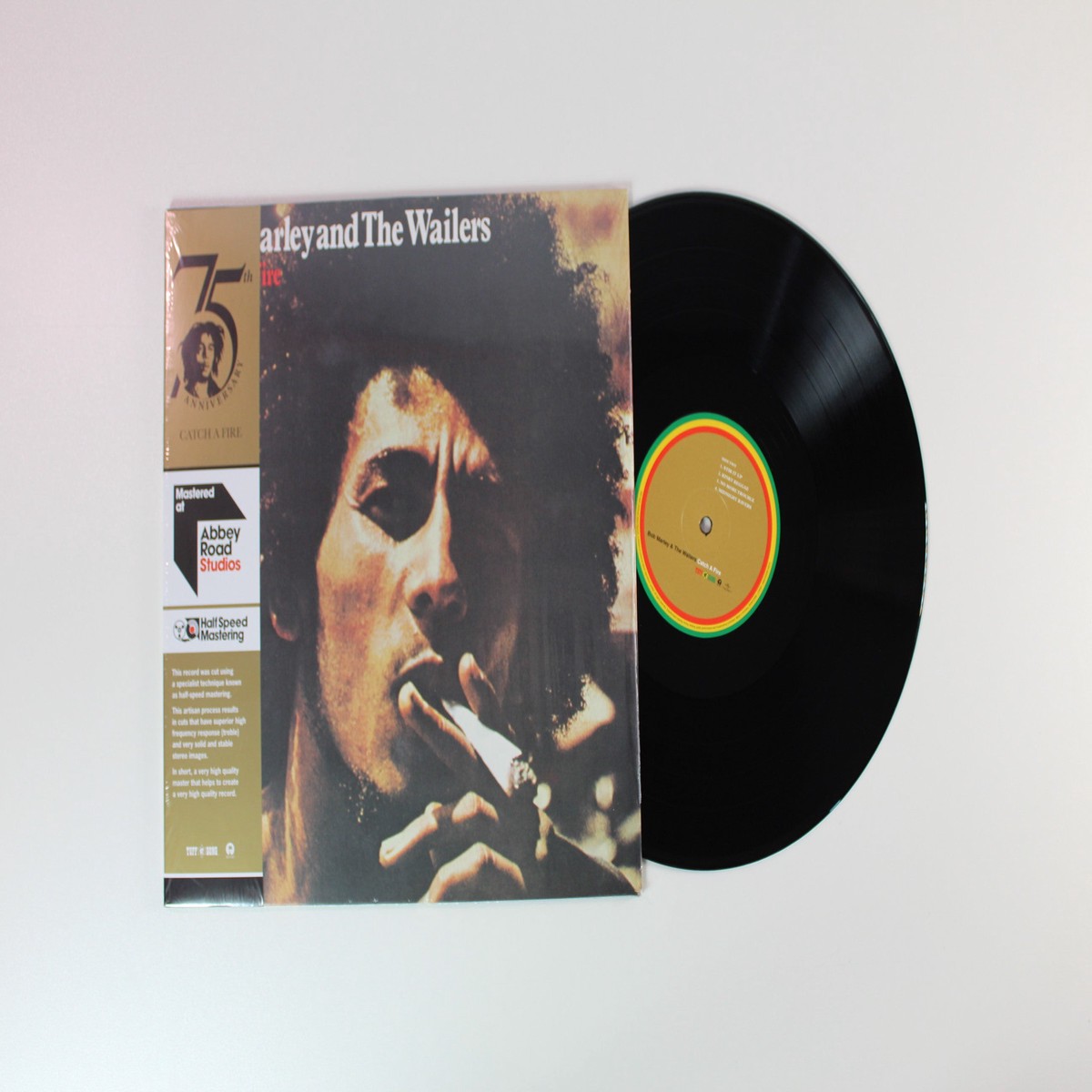 Bob Marley The Wailers – Catch A Fire on Tuff Gong Island Ltd Half Speed Mastered Reissue