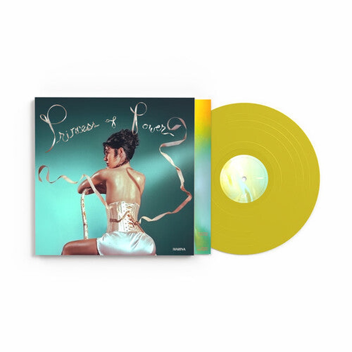 DAMAGED Marina – Princess Of Power Indie-Exclusive Yellow Vinyl