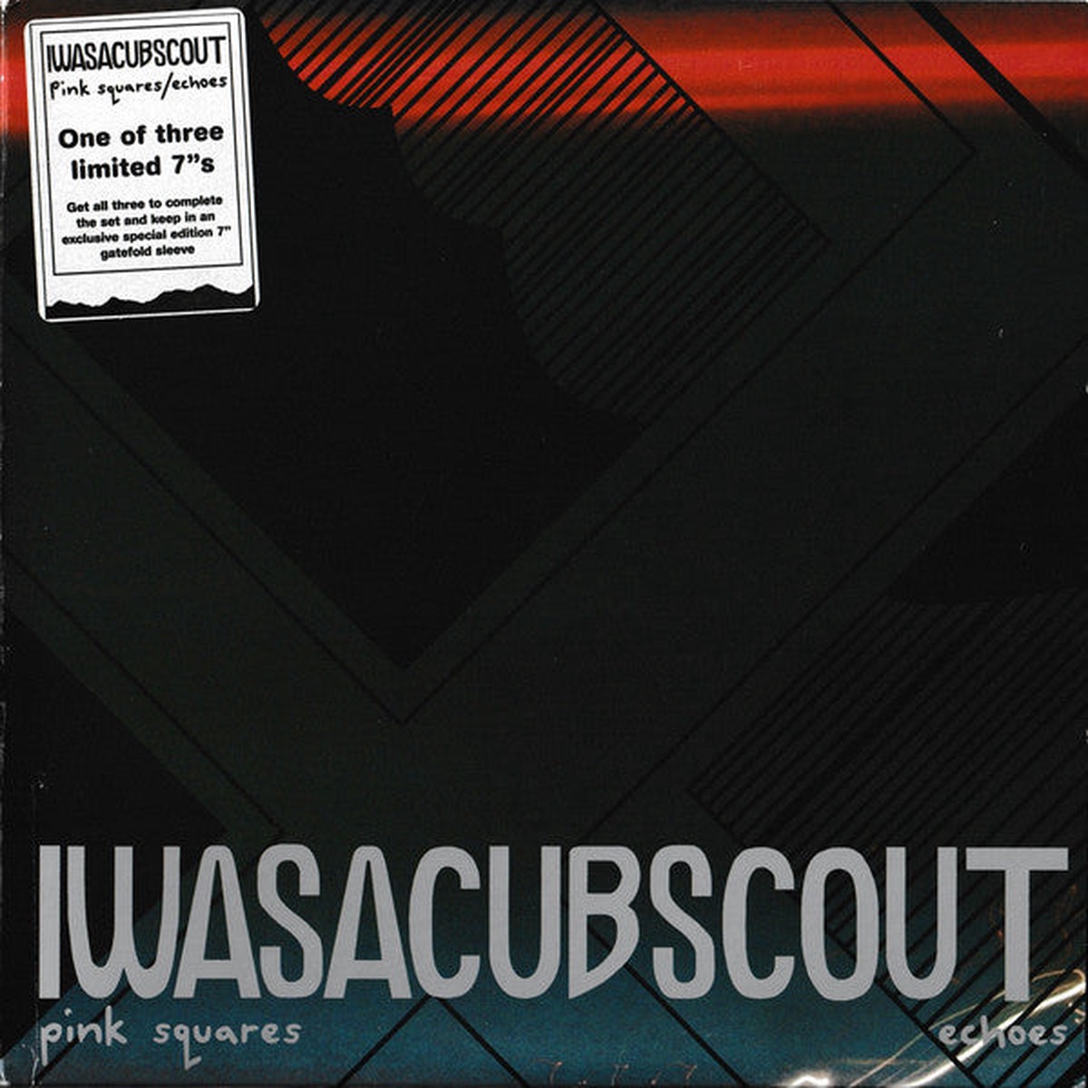 IWASACUBSCOUT - Pink Squares Echoes (7 Single Ltd 33) - NEW
