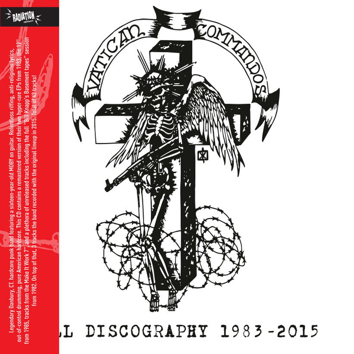 VATICAN COMMANDOS – FULL DISCOGRAPHY 1983-2015 (CD Digipack OBI Album RE) – NEW