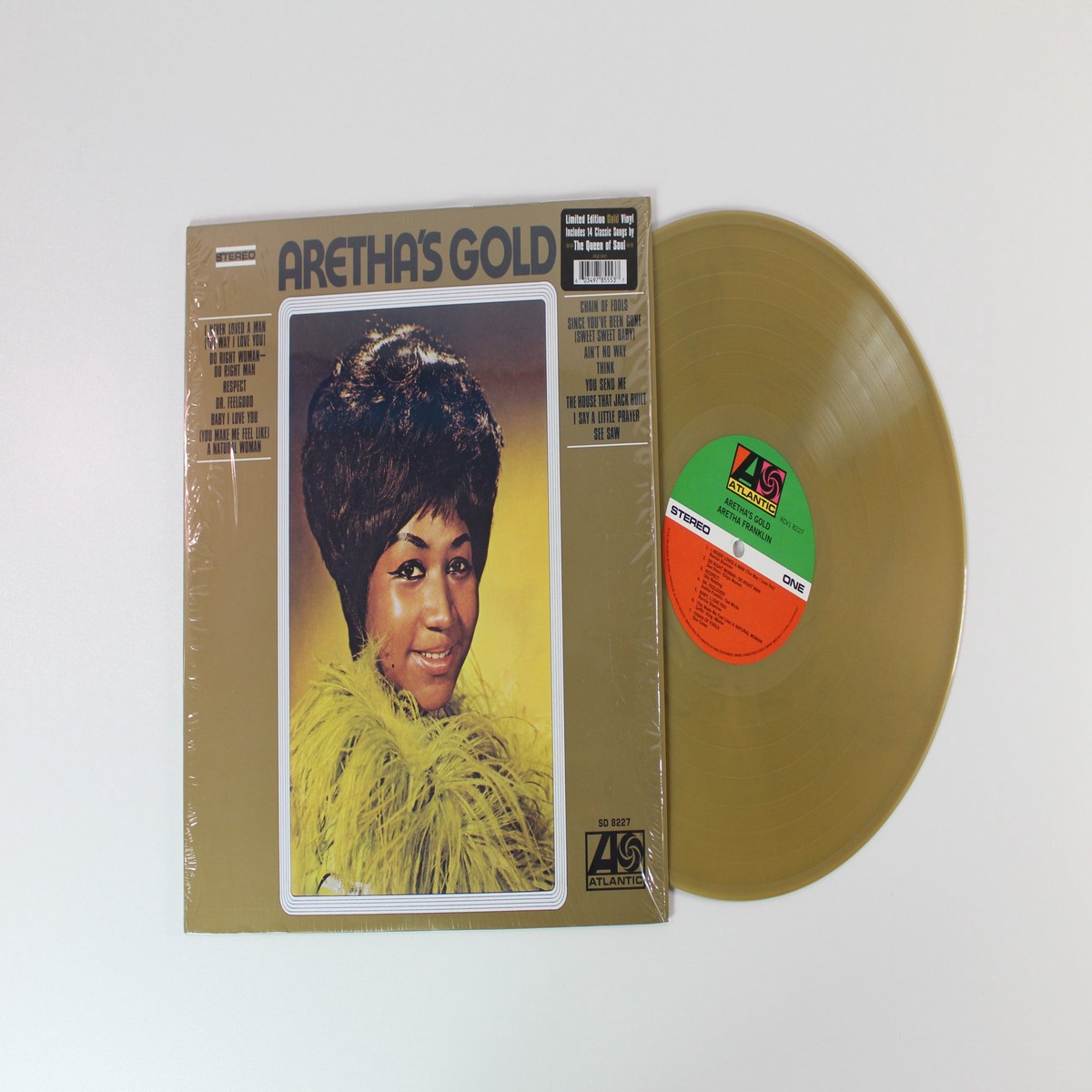 Aretha Franklin – Arethas Gold on Atlantic – Rhino – Gold Vinyl