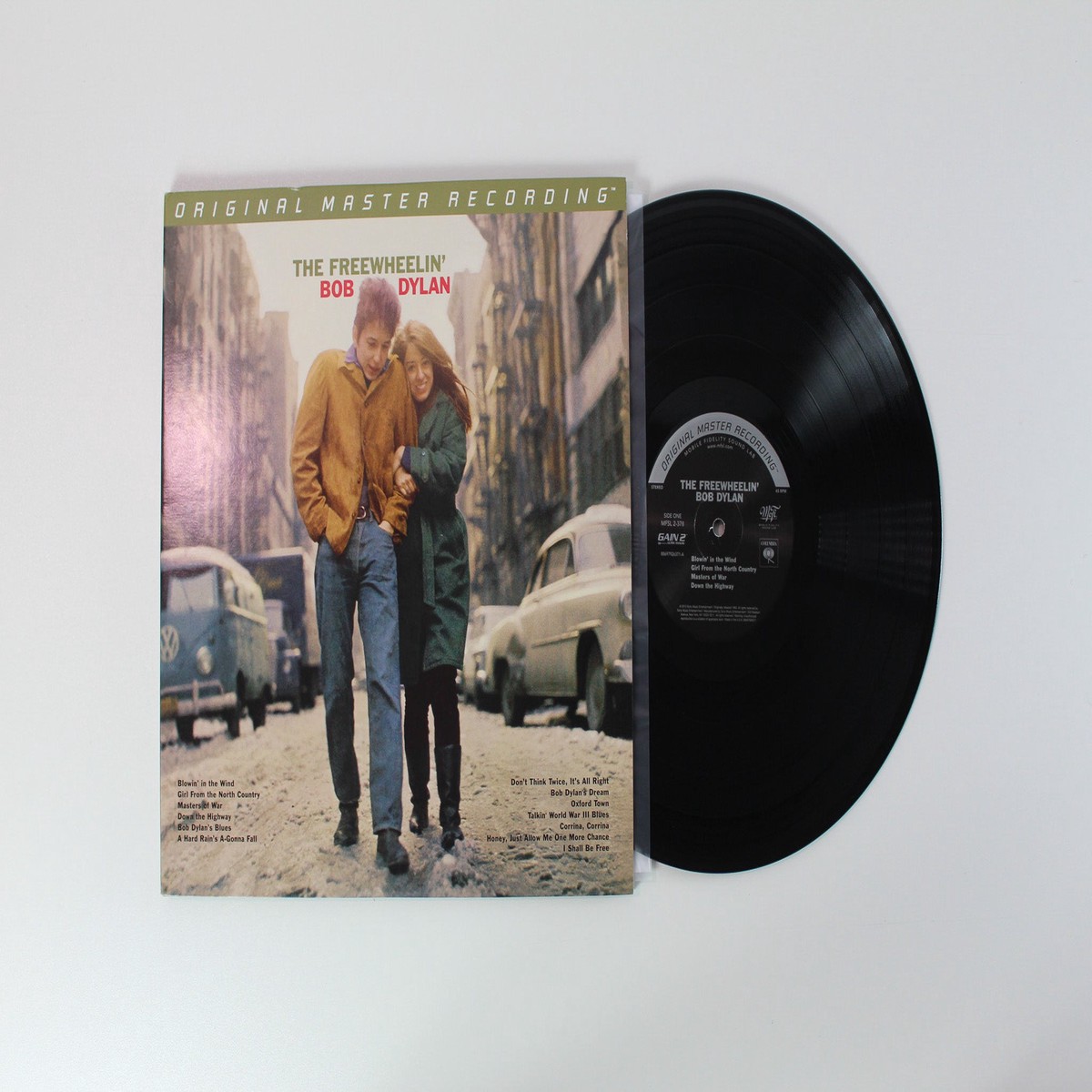 Bob Dylan – The Freewheelin Bob Dylan on Mobile Fidelity Sound Lab Numbered Reissue w Misprint Barcode