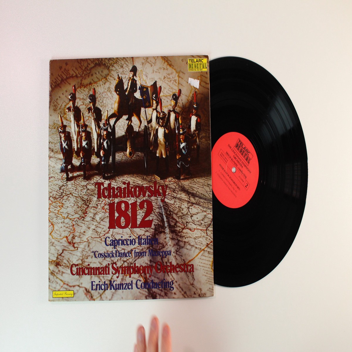 Cincinnati Symphony Erich Kunzel -Tchaikovsky 1812 Capriccio Italien Cossack Dance From Mazeppa on Telarc