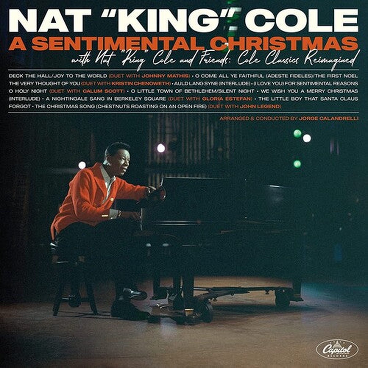 DAMAGED Nat King Cole – Sentimental Christmas With Nat King Cole Friends