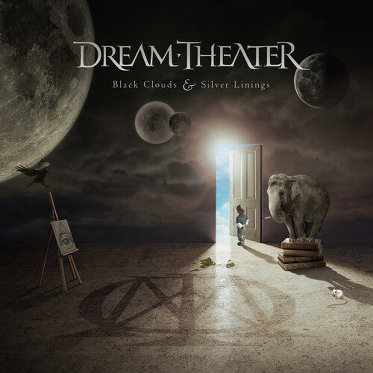 Dream Theater – Black Clouds Silver Linings Clear Vinyl