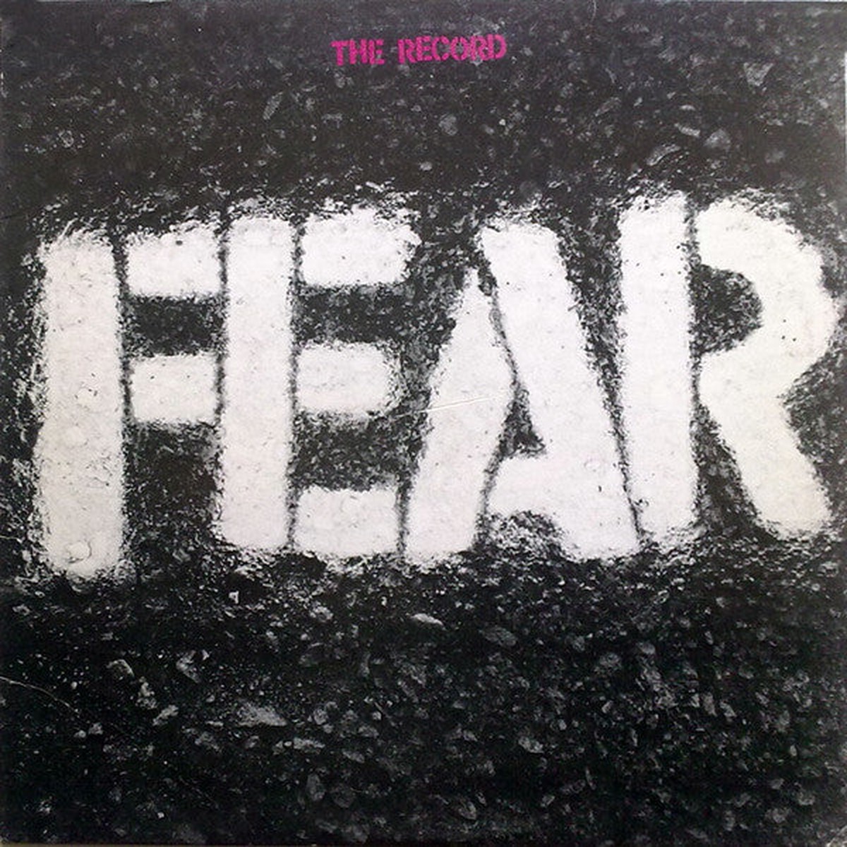 Fear (3) – The Record (LP Album RE) – USED