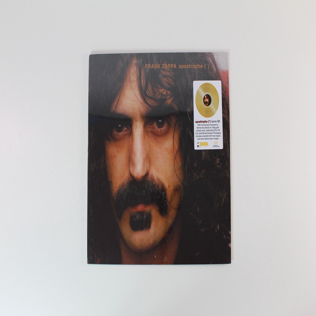 Frank Zappa – Apostrophe () on Zappa Records Gold Vinyl 180 Gram Reissue Sealed