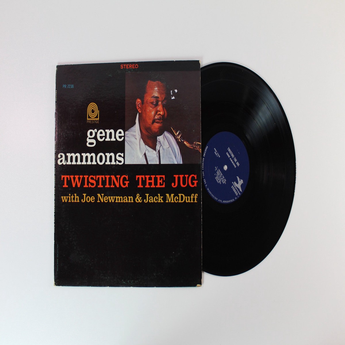 Gene Ammons – Twisting The Jug on Prestige – Stereo Reissue