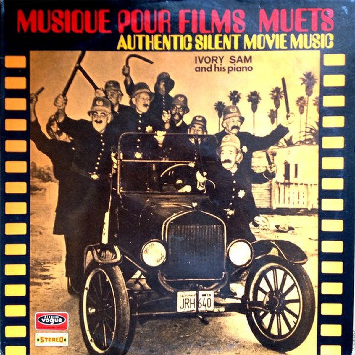 Ivory Sam – Musique Pour Films Muets (Authentic Silent Movie Music) (LP) – USED