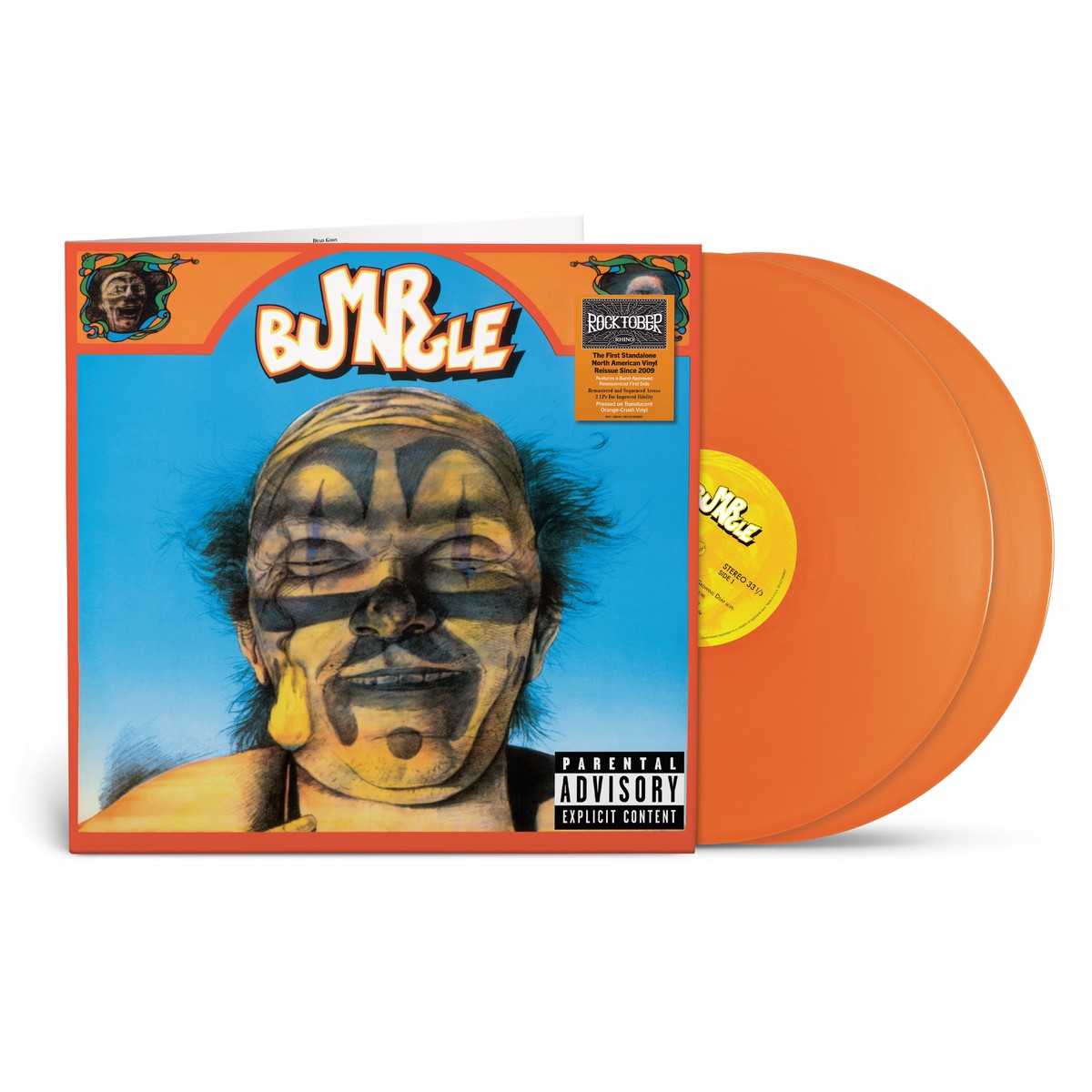 Mr Bungle – Mr Bungle ROCKtober 2025 2-lp Translucent Orange Vinyl
