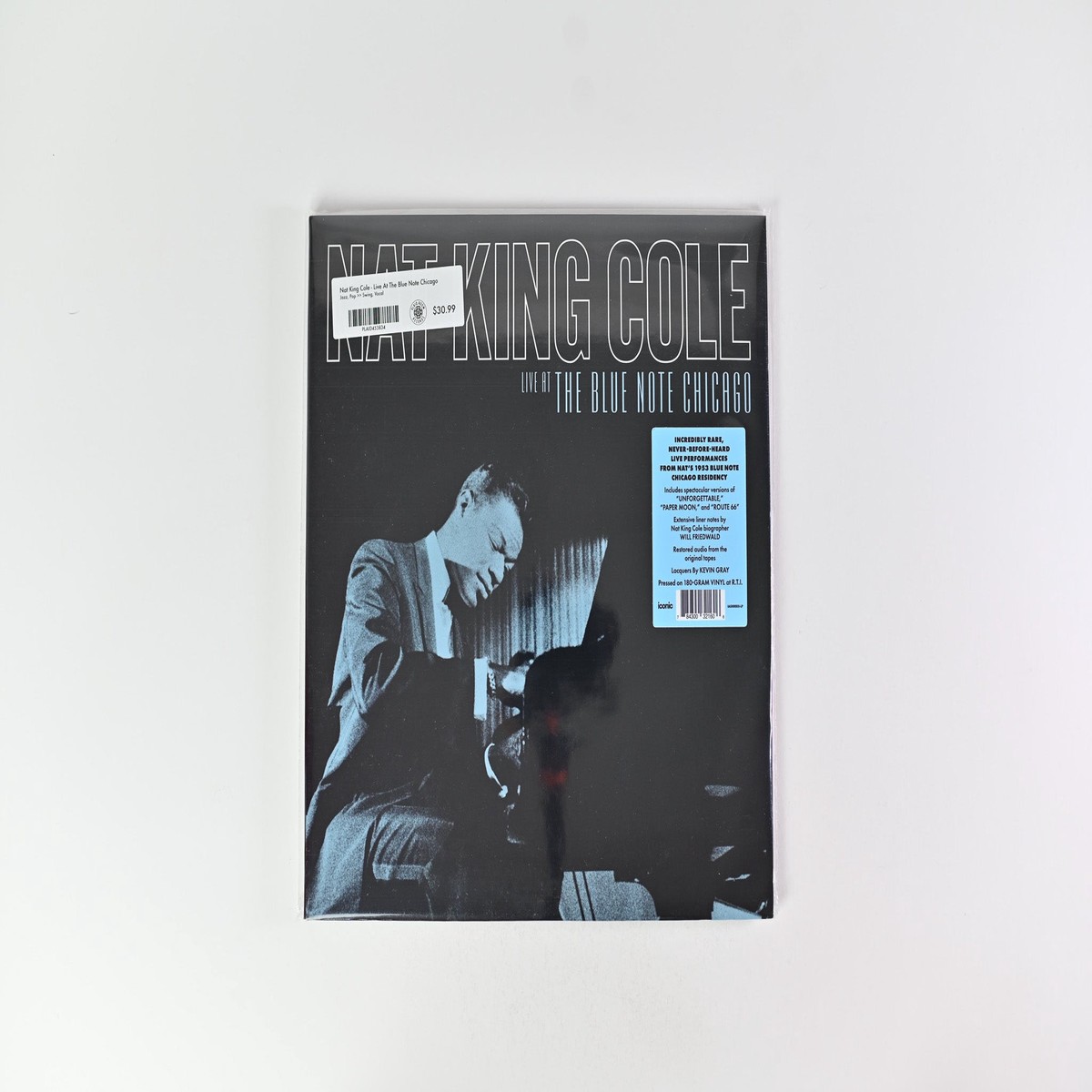 Nat King Cole – Live At The Blue Note Chicago on Iconic RSD 2024 pressing
