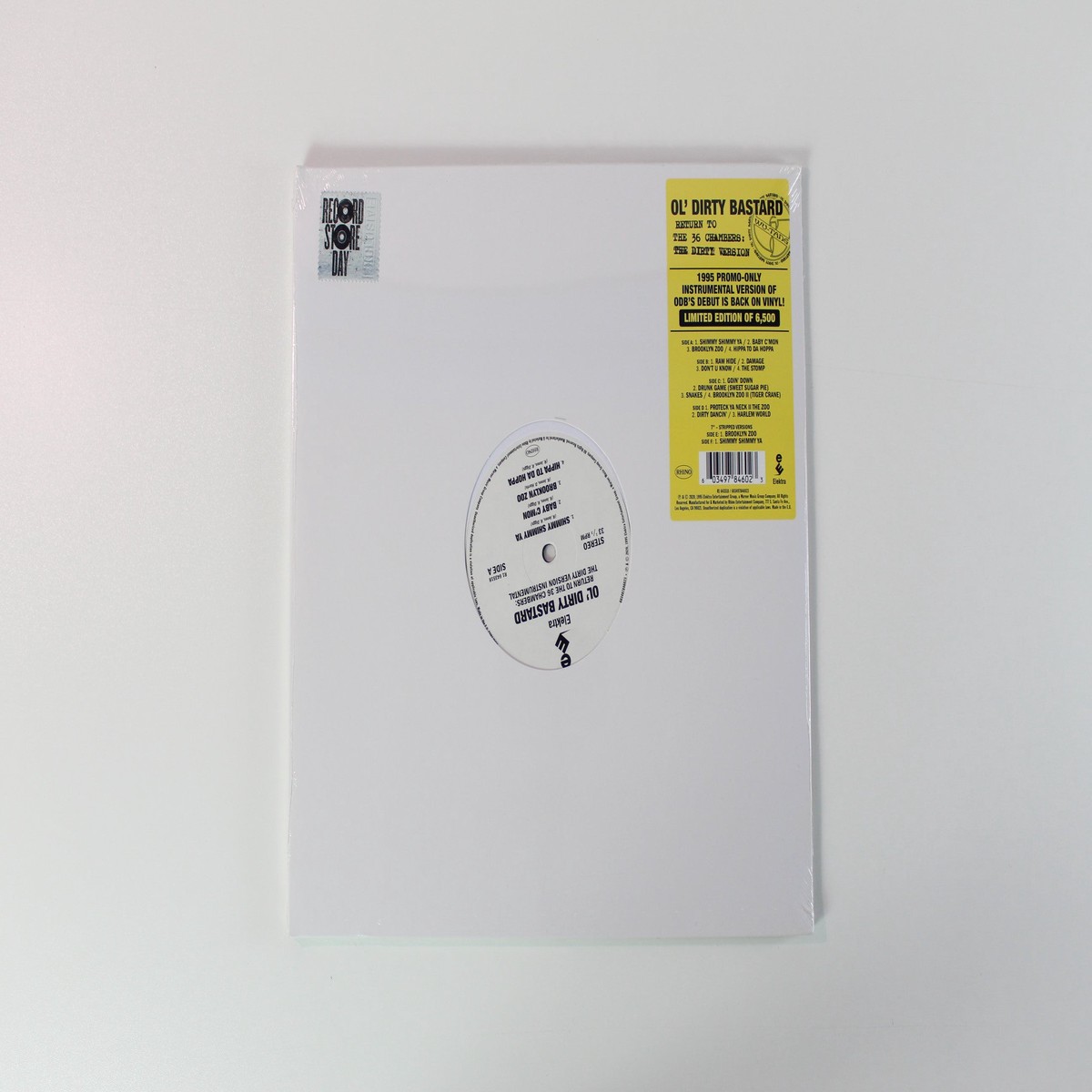 Ol Dirty Bastard – Return To The 36 Chambers The Dirty Version Instrumental on Rhino RSD BF 2020 Ltd Pressing Sealed