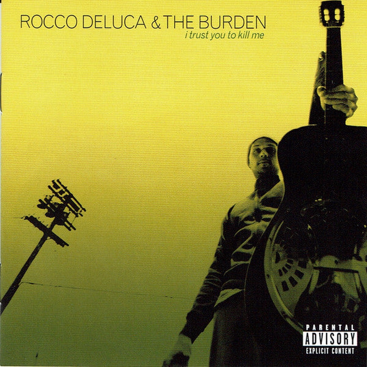 Rocco Deluca The Burden – I Trust You To Kill Me (CD Album Enh SEdition) – NEW