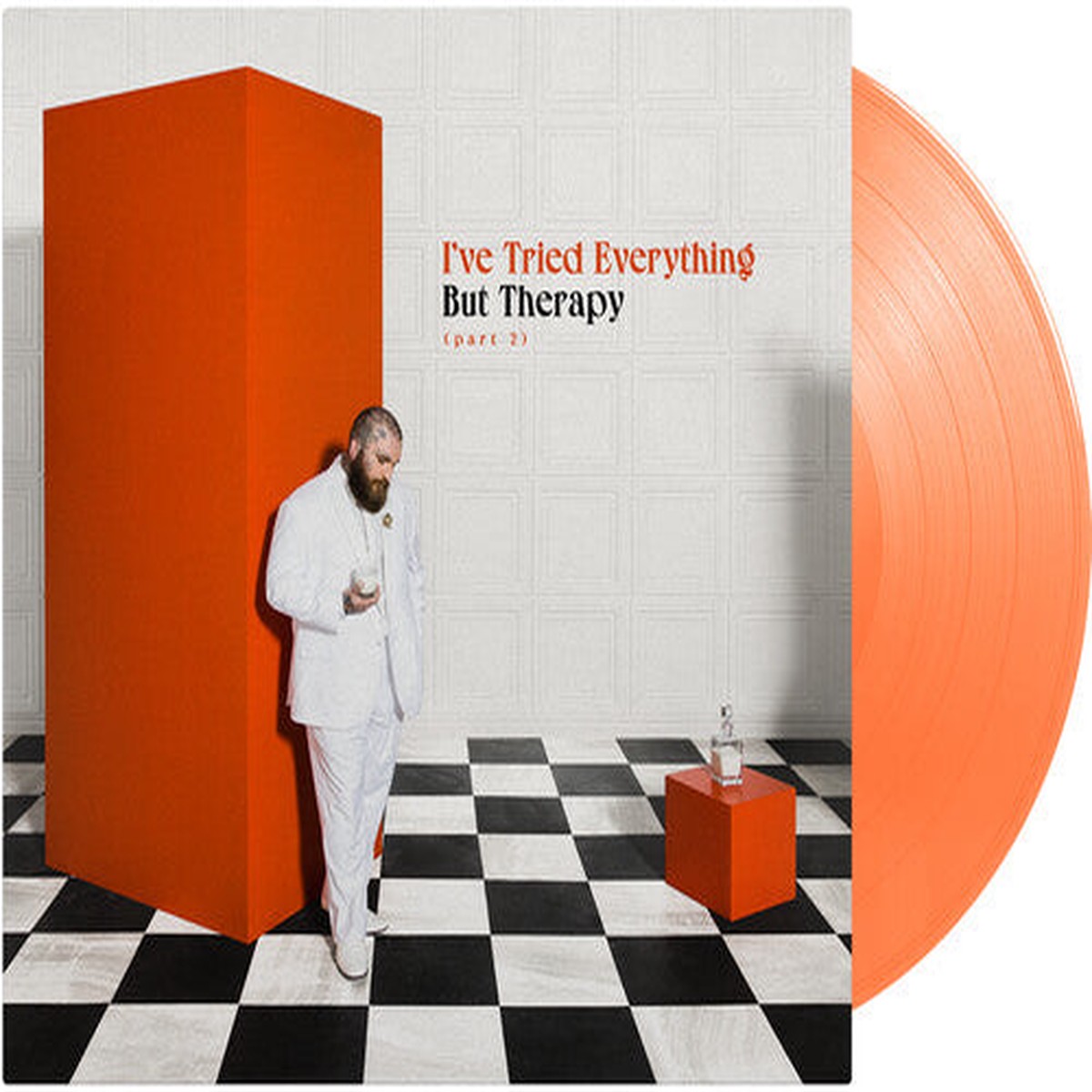 Teddy Swims – Ive Tried Everything But Therapy (Part 2) Tangerine Colored Vinyl