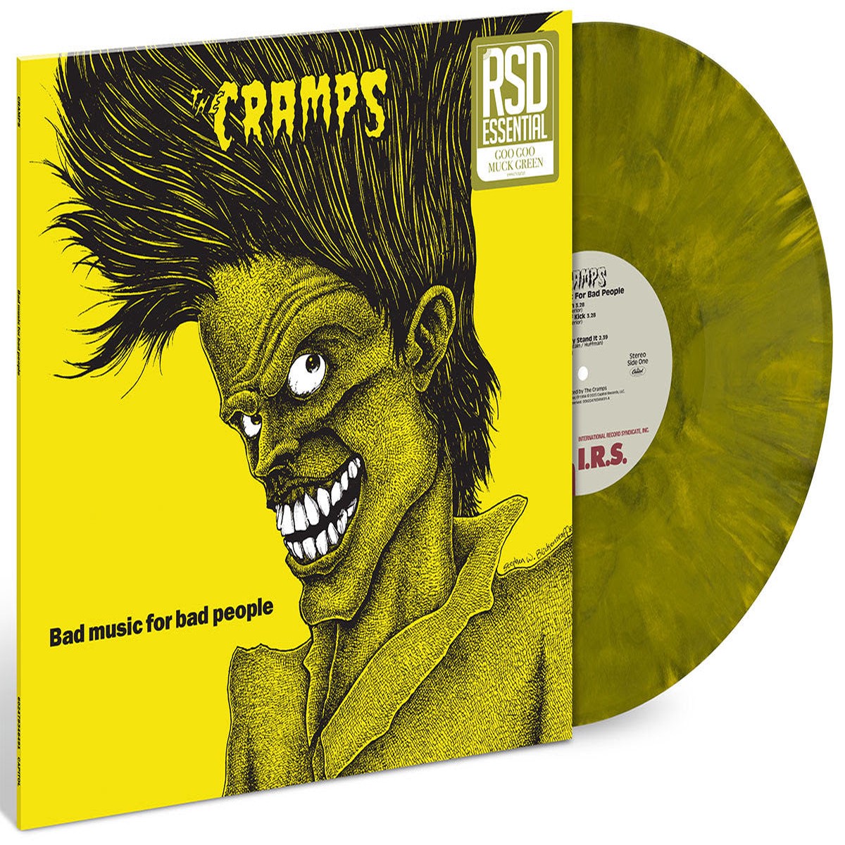 The Cramps – Bad Music For Bad People Indie-Exclusive Goo Goo Muck Green Vinyl