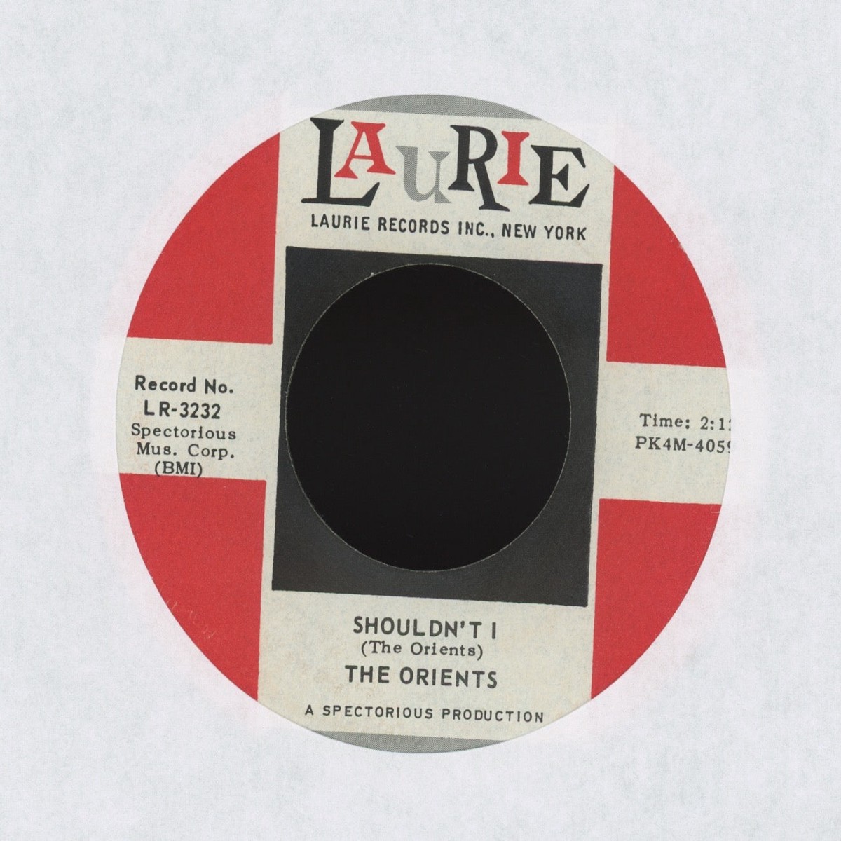The Orients – Shouldnt I on Laurie RB Doo Wop 45