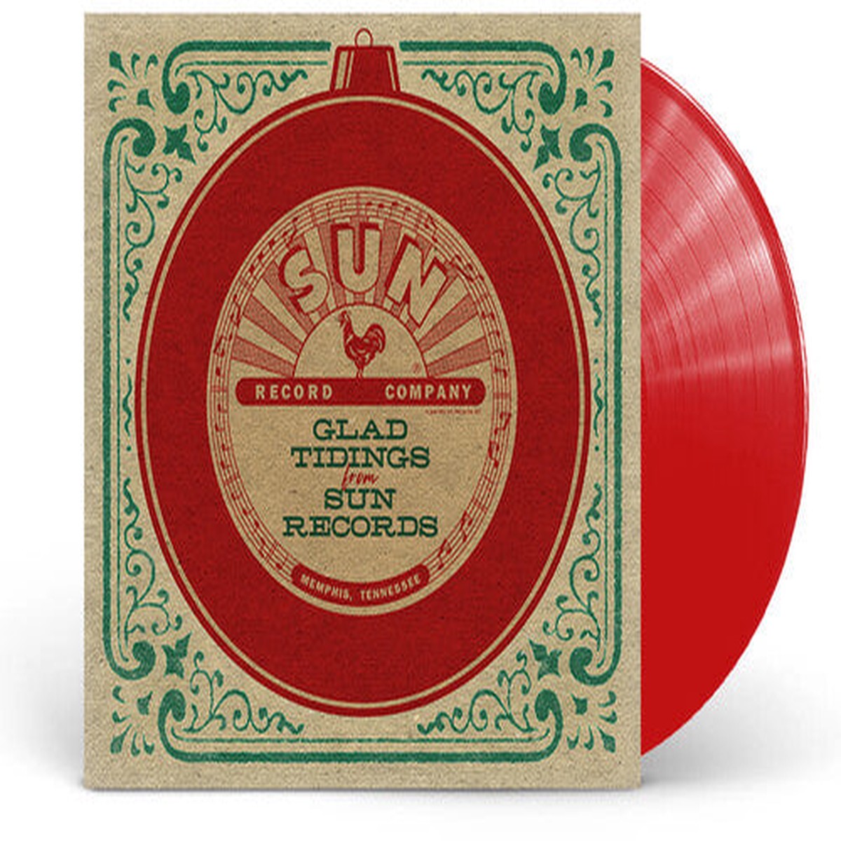 Various Artists – Glad Tidings From Sun Records Red Vinyl