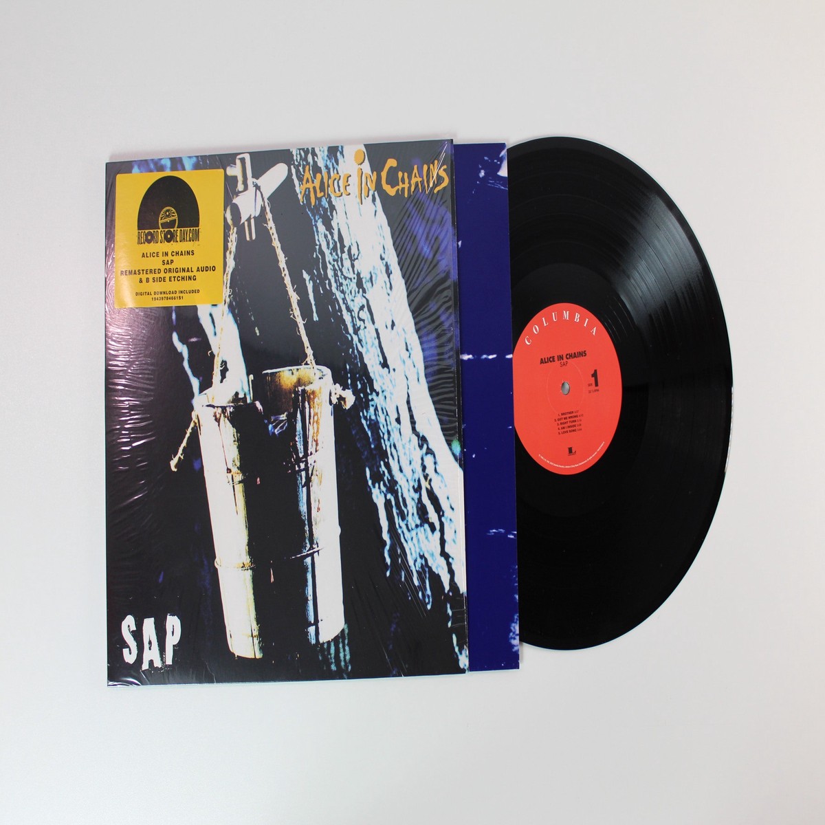 Alice In Chains – Sap on Columbia Legacy RSD BF 2020 Single Sided Etched Reissue