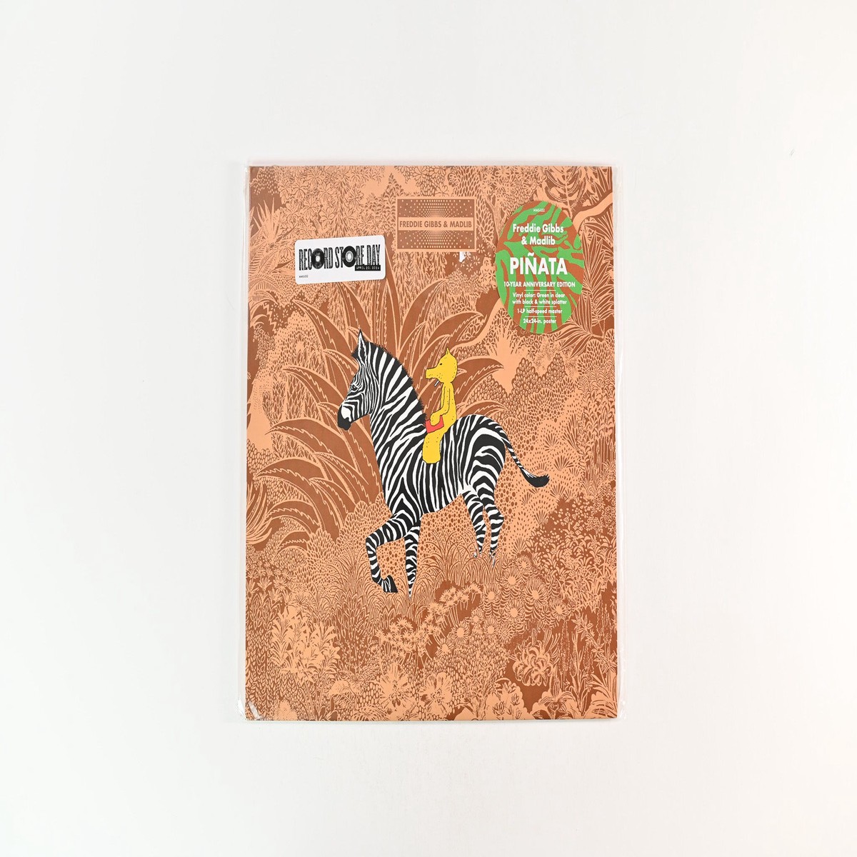 Freddie Gibbs Madlib – Piata on Madlib Invazion RSD 2024 Clear w GreenBlackWhite Splatter Reissue